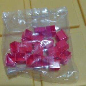 Monopoly Cheaters Edition Replacement Parts RED HOUSES HOTELS 16 A1